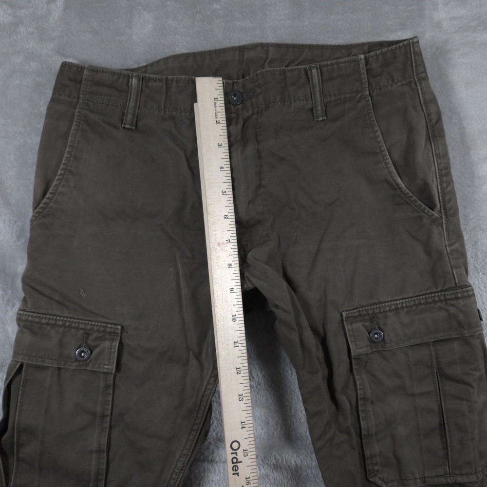 Levis 511 Cargo Pants Men 32x26.5 Skinny Back Buckle Utility Distressed - Picture 4 of 16